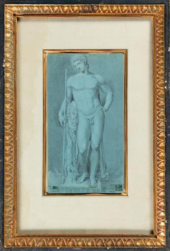 GERMAN SCHOOL, EARLY 19TH CENTURY Study of a Classical Sculpture.